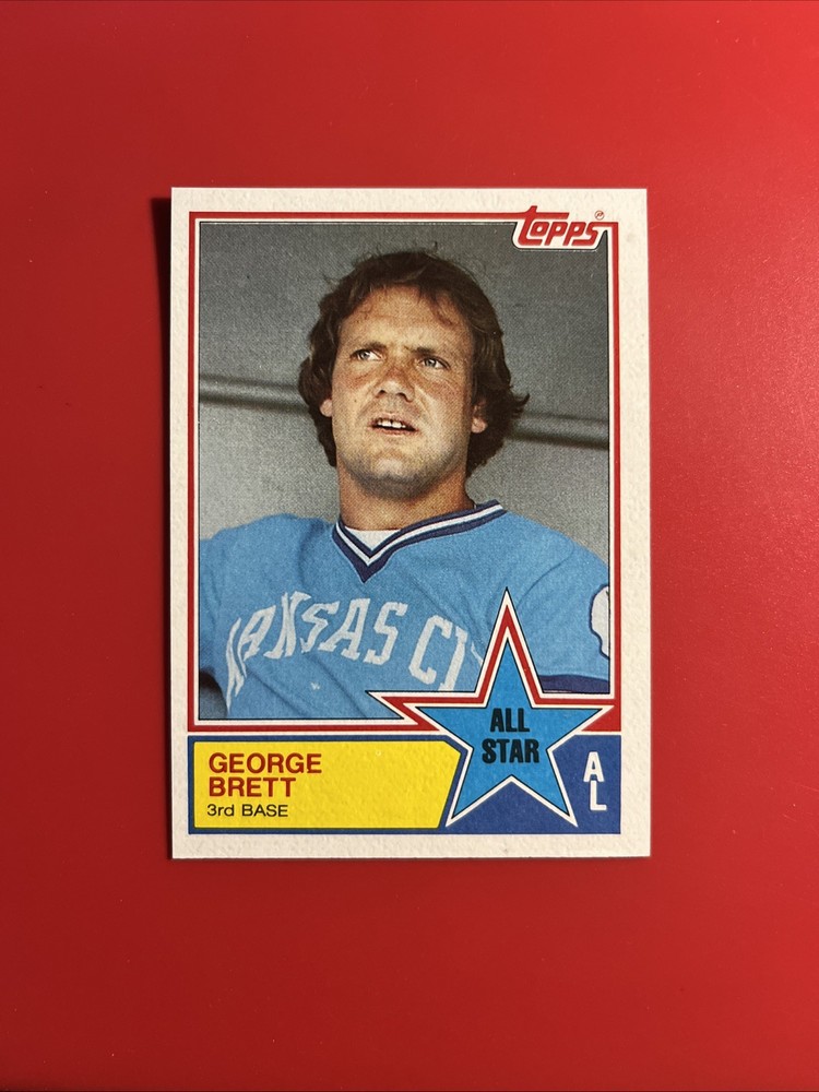 1983 Topps GEORGE BRETT #388 Kansas City Royals Baseball Card *HOF*