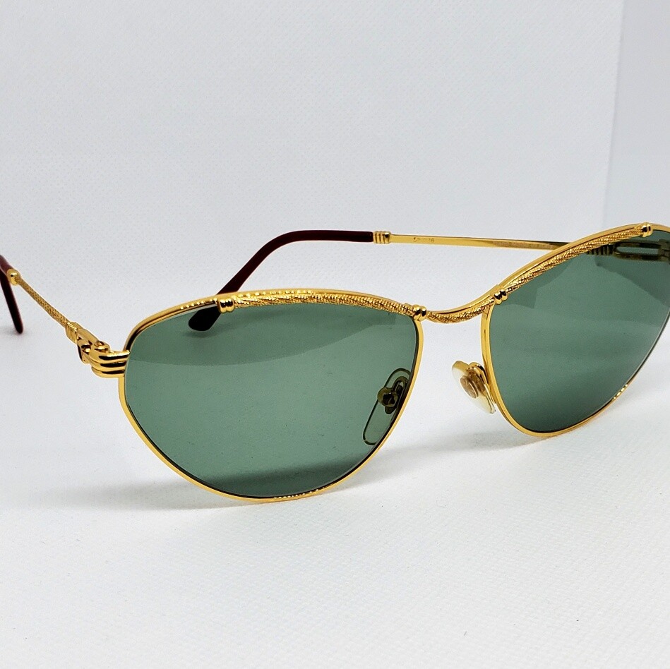 Vintage Porta Romana Mod.691 Green Lamp Authorized Dealer