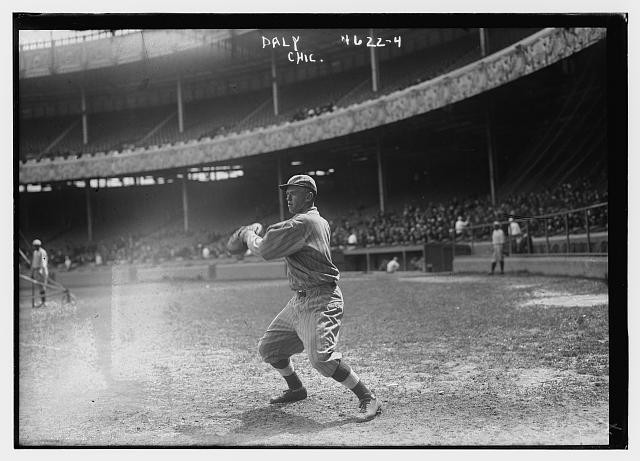 Photo:Chicago IL Tom D. Daly Cubs Baseball 1918 Batting Practice