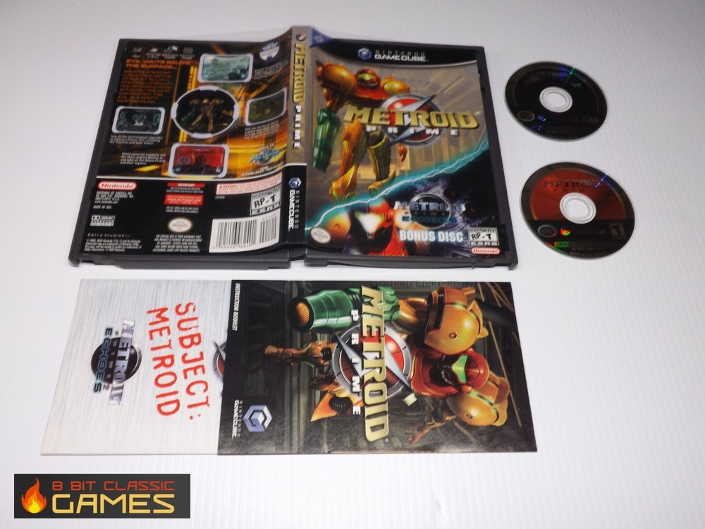 Metroid Prime - COMPLETE - NINTENDO Gamecube & Wii  518a