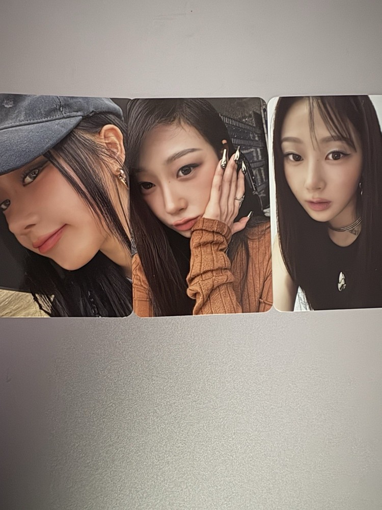 Kpop photocards Aespa, NCT, BIBI