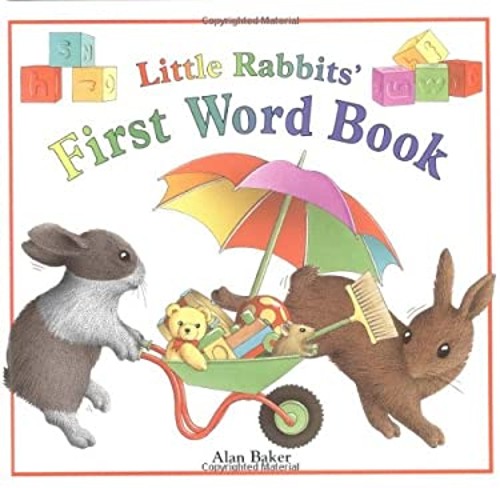 Little Rabbits' First Word Book Hardcover Alan BakerFree US Delivery | ISBN:0753450208