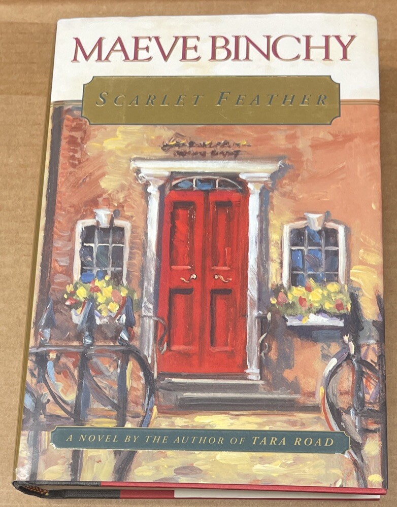 Scarlet Feather by Maeve Binchy (2001, Hardcover, VERY GOOD)