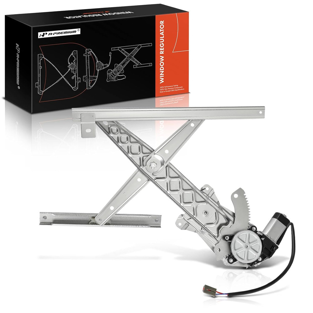 2001-03 F-150 2002 Blackwood Rear Left Window Regulator–Compatible Replacement