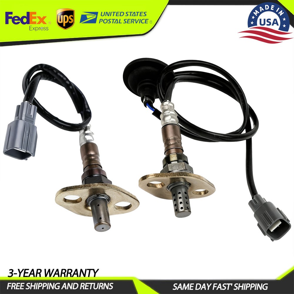 2PCS OEM Upstream & Downstream Oxygen O2 Sensor For Toyota Tacoma 2.4L 2.7L 3.4L