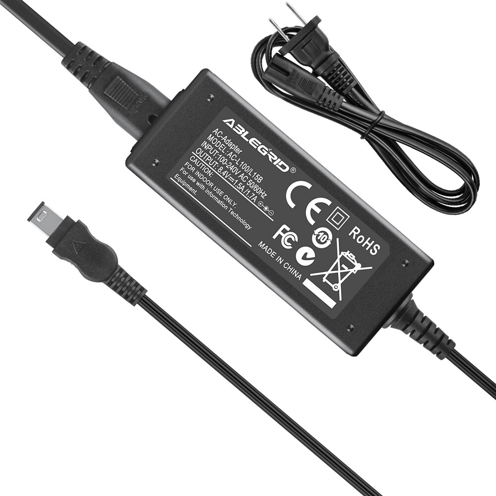SONY Handycam HDR-SR1 AC Adapter Charger Power Cord Cable