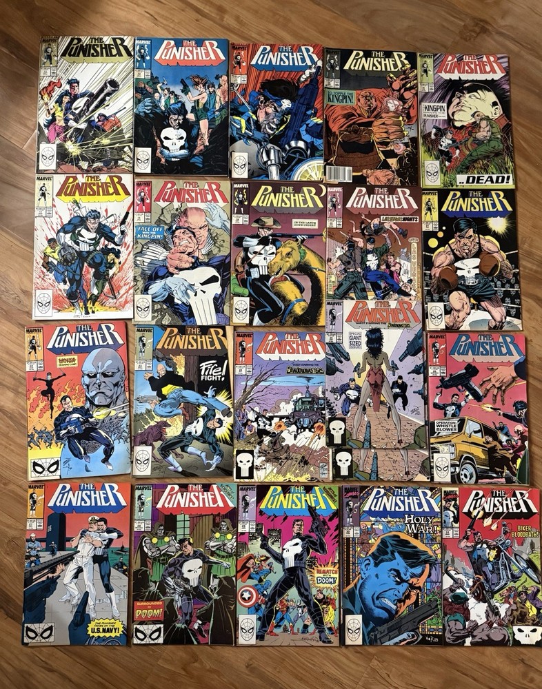 Punisher Lot 11-13,15-43,45-50