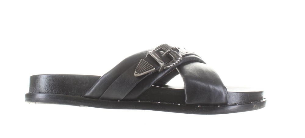 Vince Camuto Womens Amirya Black Sandals Size 9 (7733851)