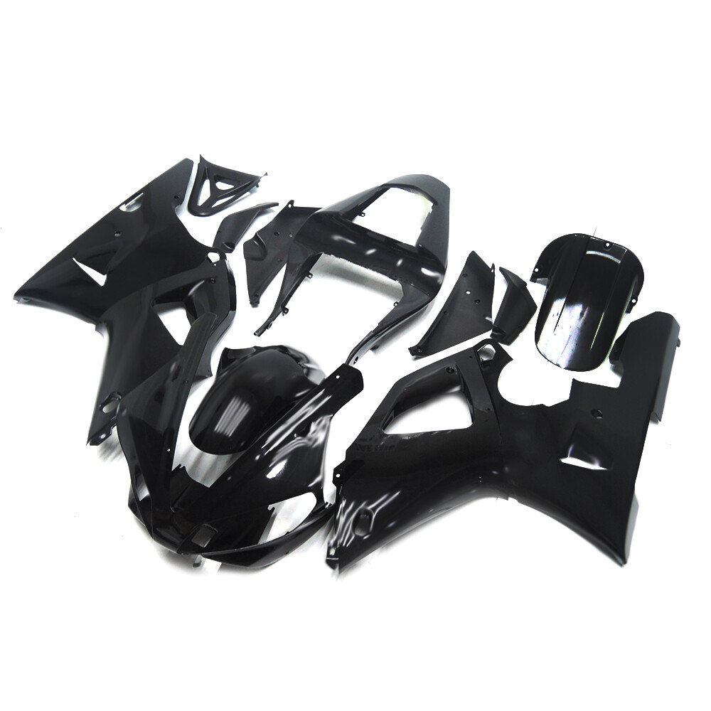 Matte Black Fairings for  2000 2001 YZF1000 R1 Yamaha R1 00 01 Plastic Bodywork