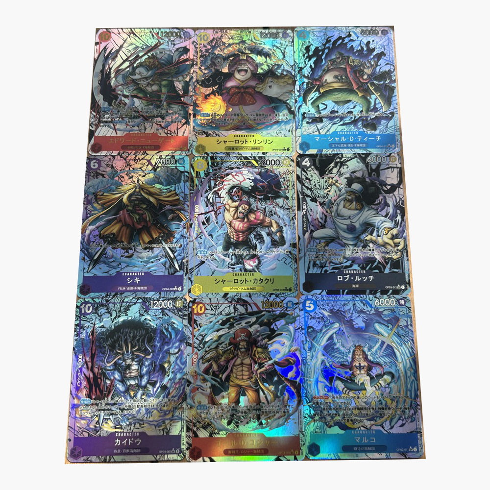 9×One Piece Doujin Card OP Series 2 Goddess Stroy Waifu Custom Holo Foil