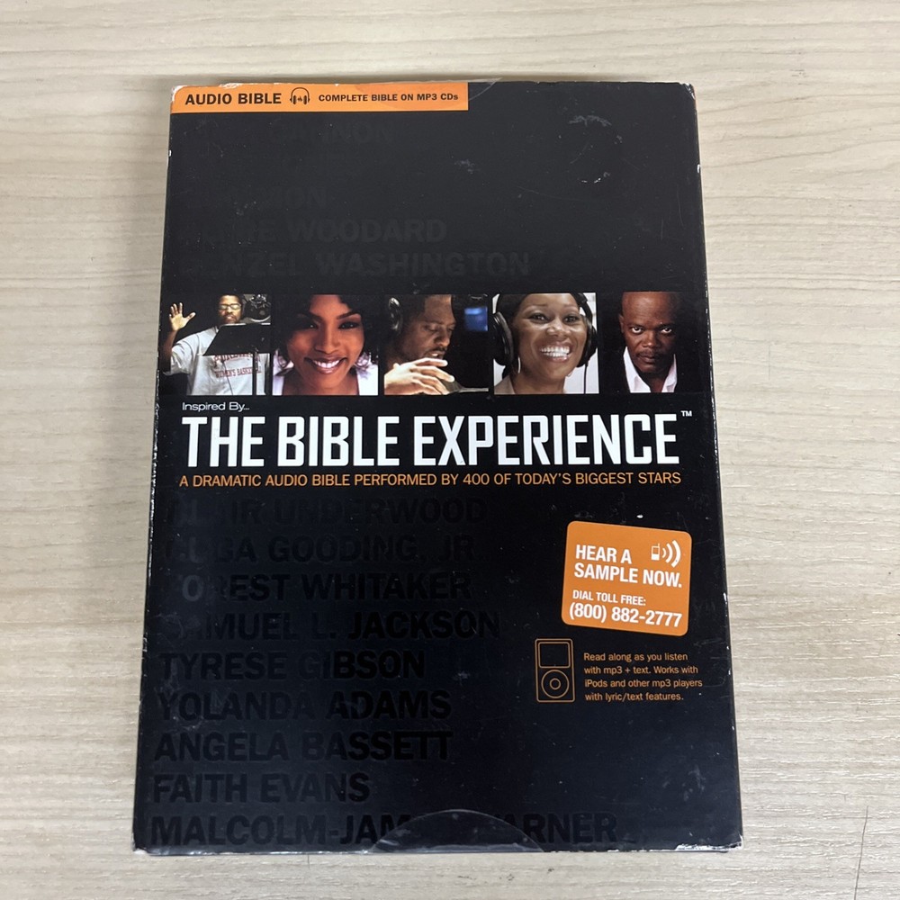Inspired by the Bible Experience: The Complete Bible Audio Book 9 CD MP3