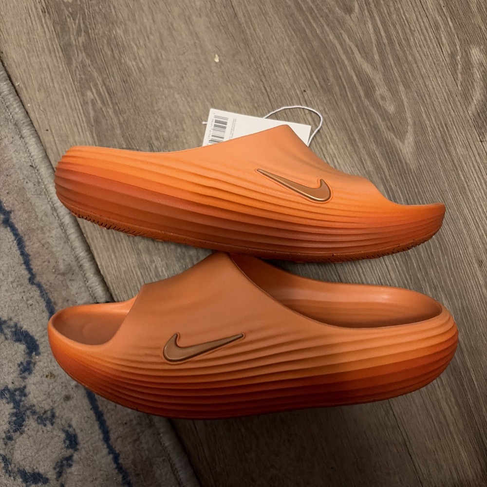 Nike ReactX Rejuven8 Marrakesh Campfire Orange  HV4479-800 Men's Slide Size 11