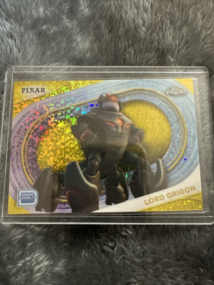 LORD GRIGON - SP YELLOW MINI DIAMOND REFRACTOR #135 - 2025 Topps Chrome DISNEY