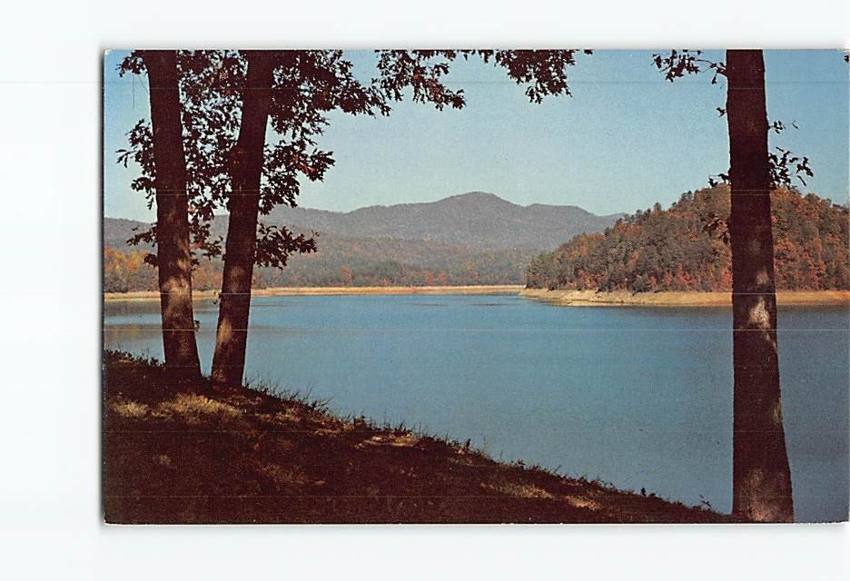 Postcard Hiwasee Lake Western North Carolina USA