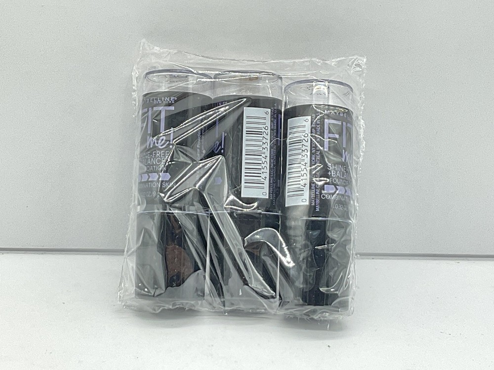 Maybelline Fit Me Shine-Free Foundation Stick 3 Pack - Toffee 330