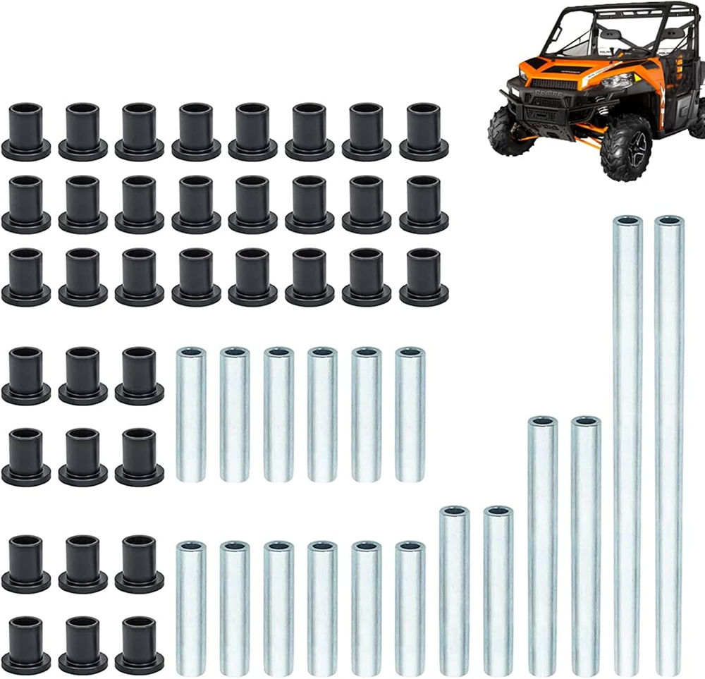 Stainless Steel Heavy-Duty A-Arm Control Arm Bushings Kit Brake Suspension Compa