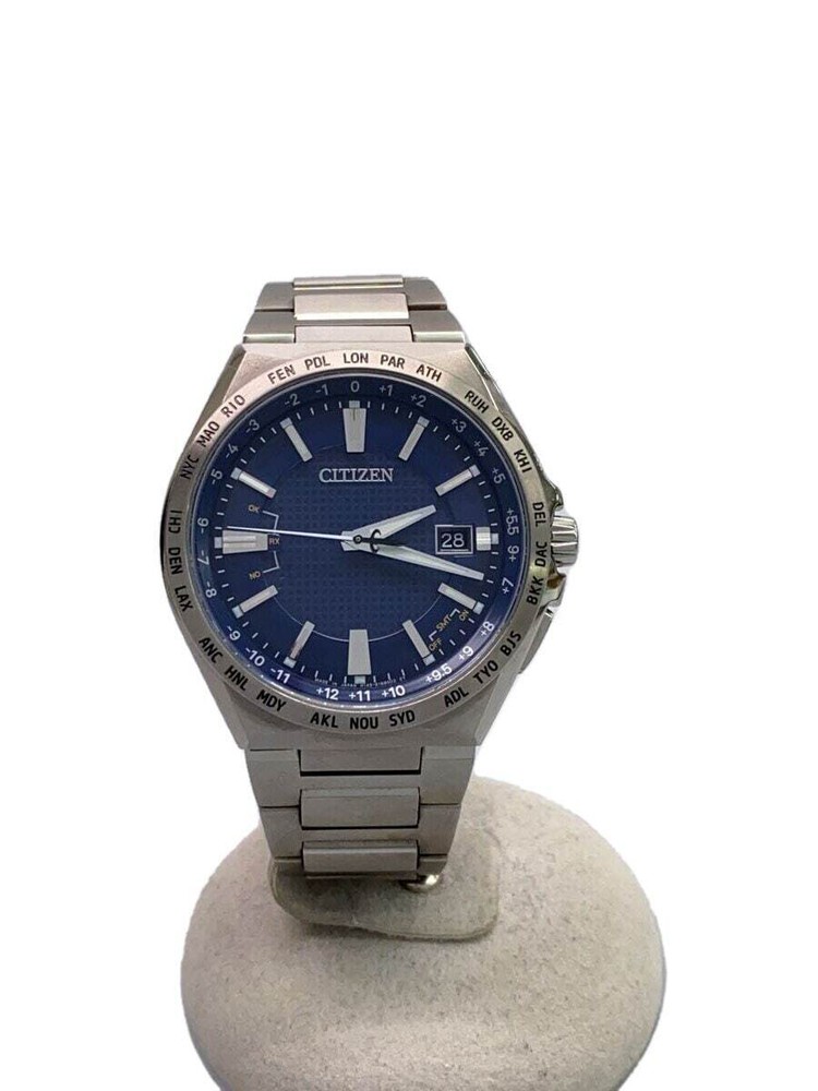 CITIZEN ATTESA ECO DRIVE Solar Watch Analog NVY SLV H145 S122601
