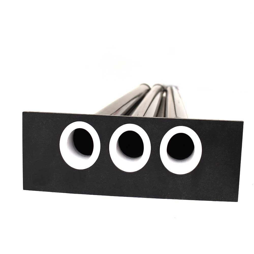 Lund Boat Fishing Rod Holder 2212872 | 3 Tube 36 1/2 Inch Black