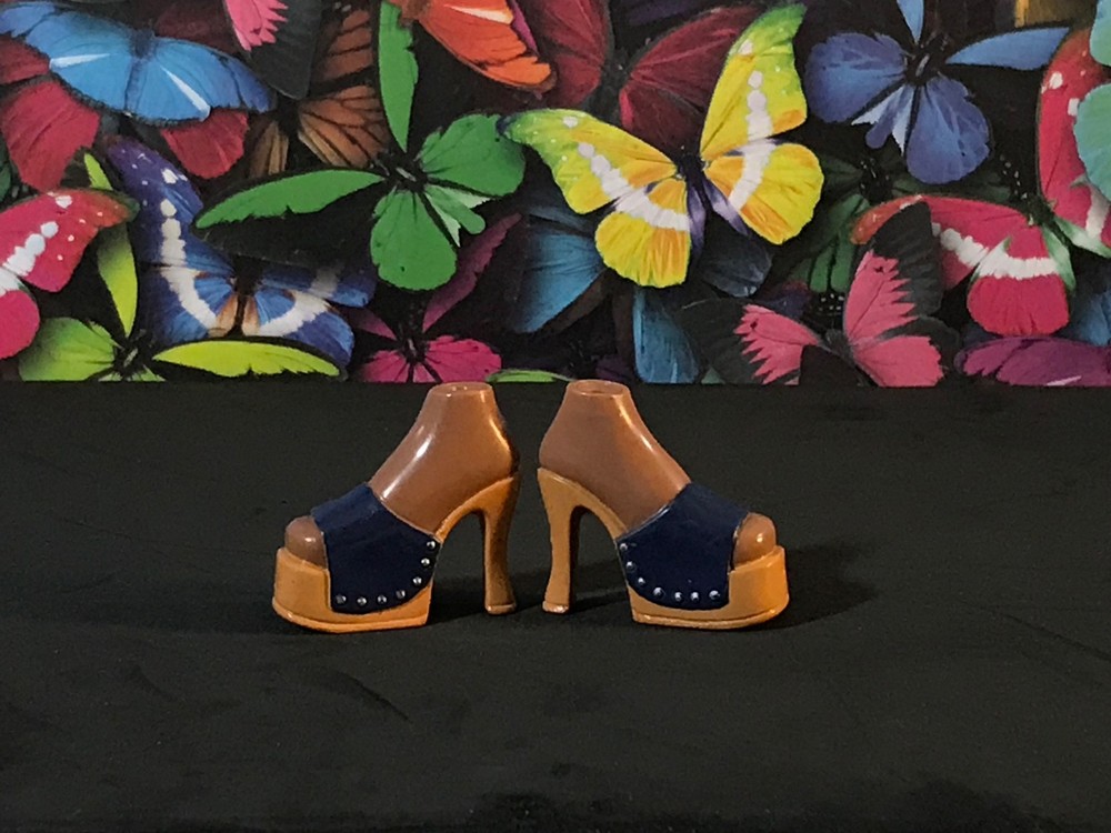 Bratz Doll Shoes Mga  Sasha High Heels Vhtf Vintage Replacement Pair
