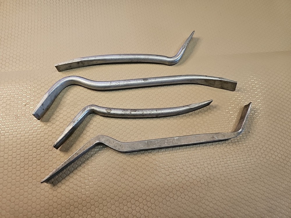 Vintage USA CTA Brake Adjusting Spoon Tool Set 4-Piece Unbranded