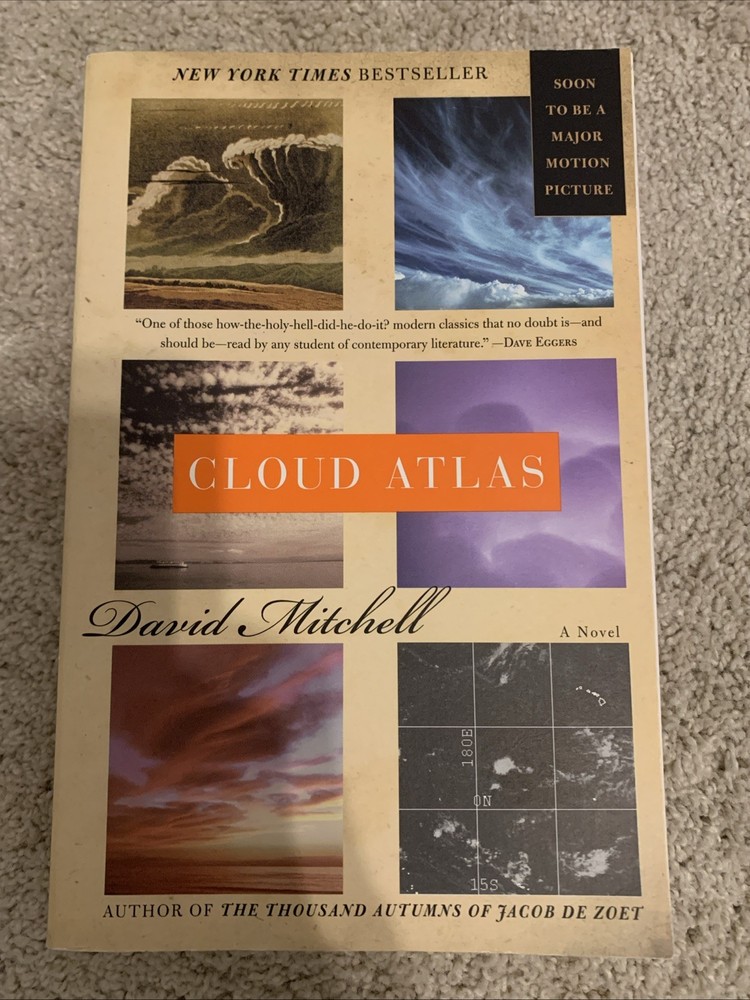 Cloud Atlas David Mitchell NEW Paperback Novel Award Winning Fiction