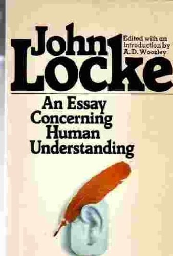 AN Essay Concerning Human Understanding by Locke, John, Acceptable Book