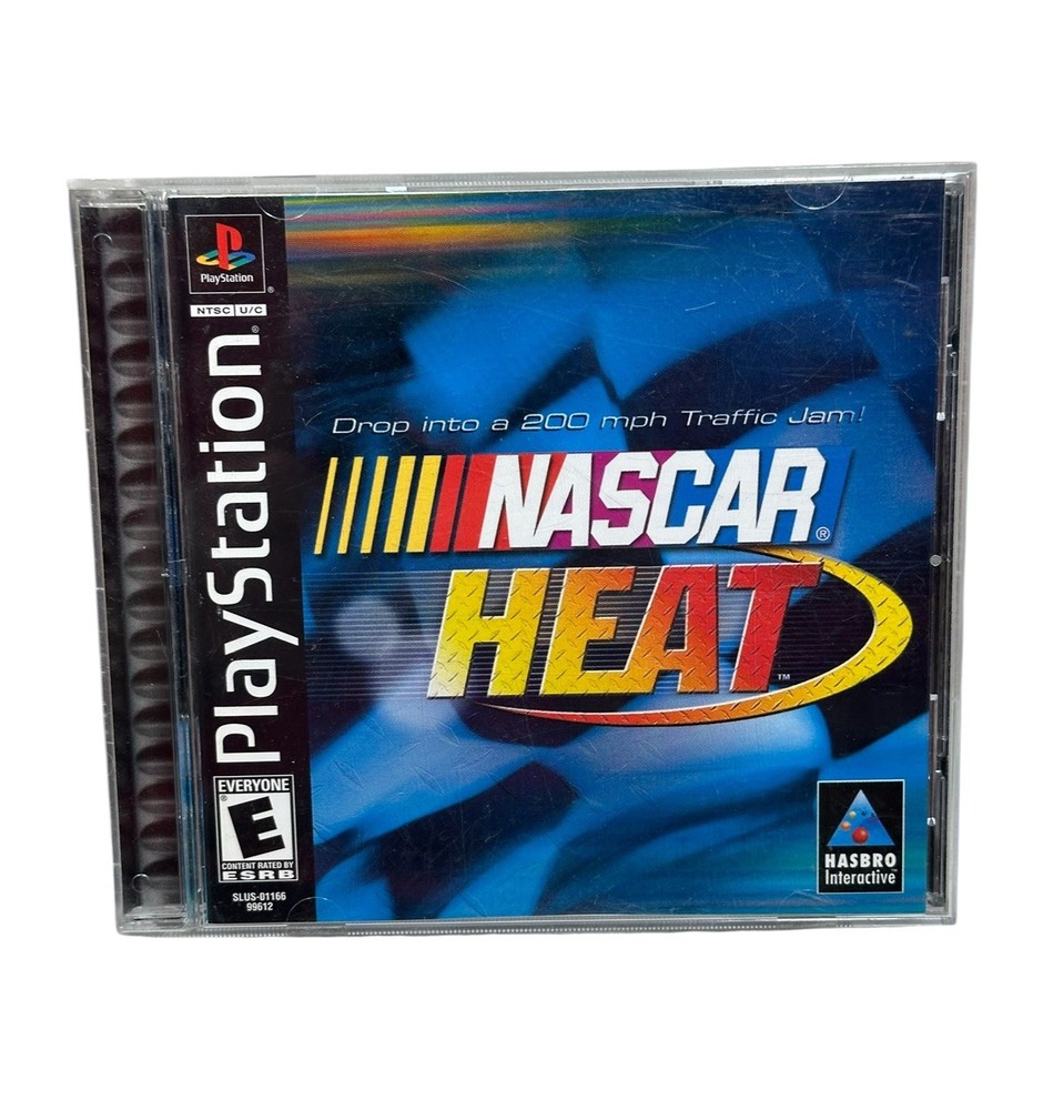 NASCAR HEAT (Sony PlayStation 1, 2000) Complete and Tested