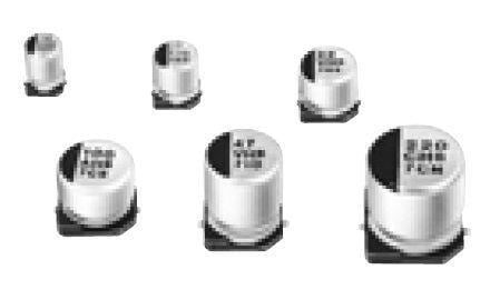 30Pcs EEE-HB0J470R Aluminum Electrolytic Capacitors - SMD 47UF 6.3V ELECT HB SMD