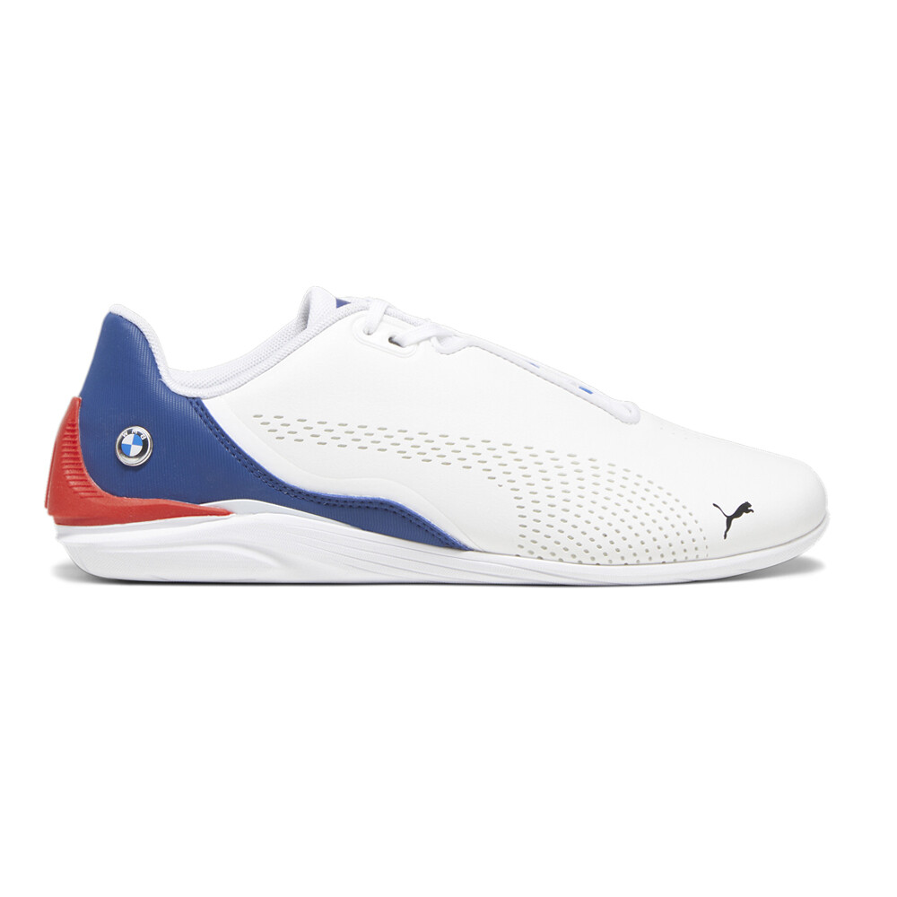 Puma Bmw Mms Drift Cat Decima Lace Up  Mens White Sneakers Casual Shoes 30730406