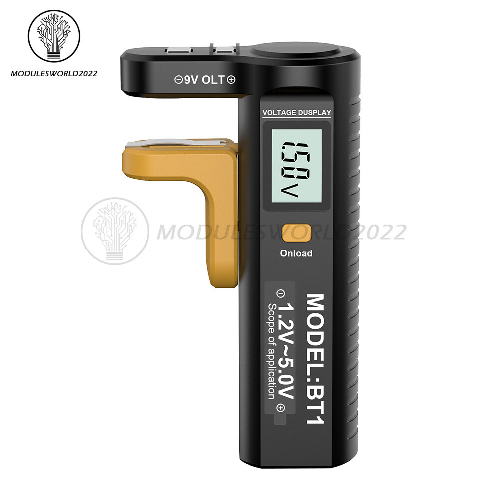 Digital Battery Tester Battery Level with current function for AAA 9V 1.5V LR20