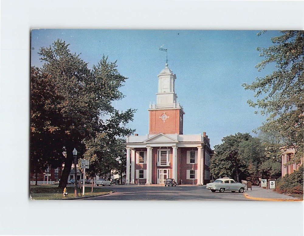Postcard Sussex County Courthouse Georgetown Delaware USA