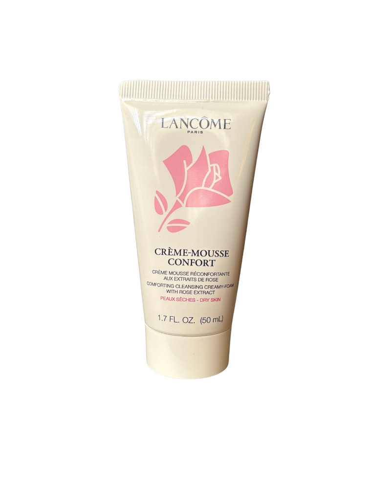 LANCOME Creme Mousse Comfort Cleansing Creamy-Foam w Rose Extract 1.7oz/50ml