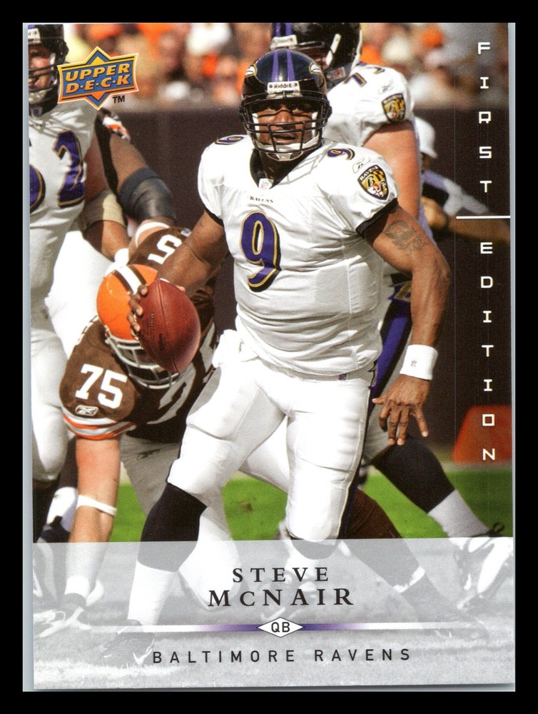 2008 Upper Deck First Edition #12 Steve McNair Baltimore Ravens