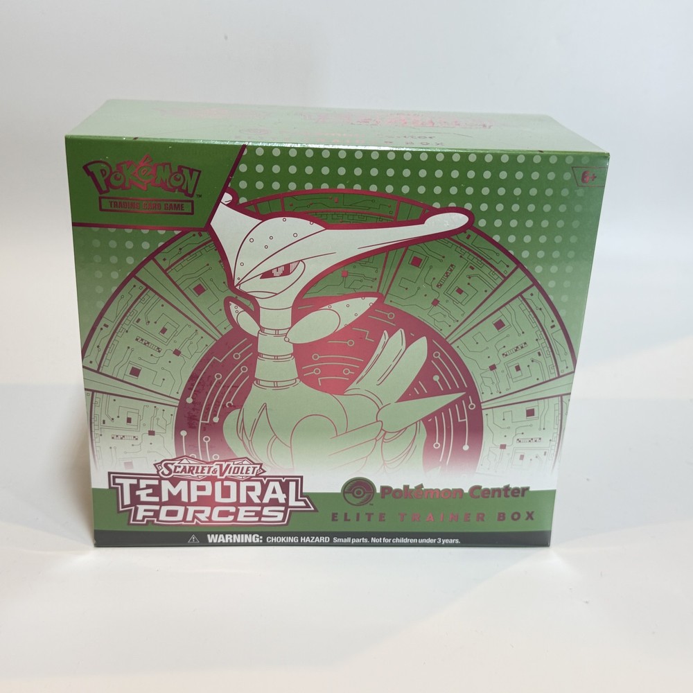Pokemon 2024 Temporal Forces Pokemon Center Elite Trainer Box Sealed