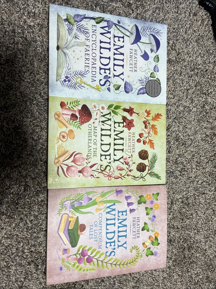 Emily Wilde Series 1-3 by Heather Fawcett B&N EXCLUSIVE EDITION Trade Paperback