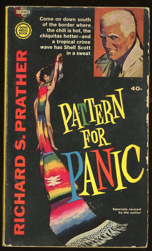 Fiction PB: PATTERN FOR PANIC by Richard Prather. 1963. 2nd printing, Shell #10.