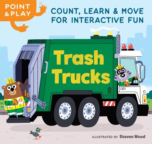 Point & Play Trash Trucks : Count, Learn, and Move for Interactive Fun, Hardc...
