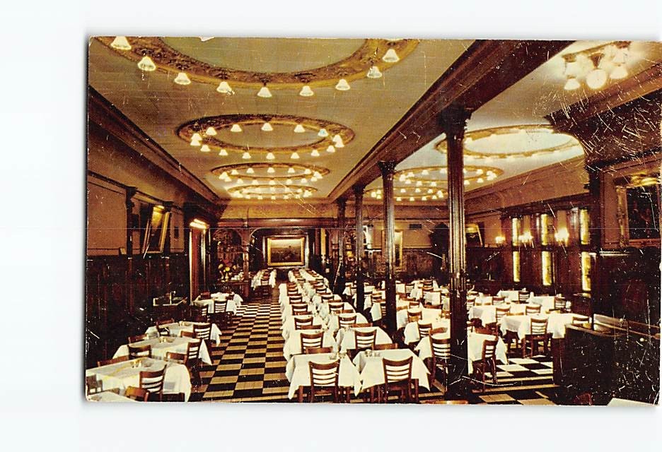 Postcard Henrici's 67 W. Randolph St. Chicago Illinois USA