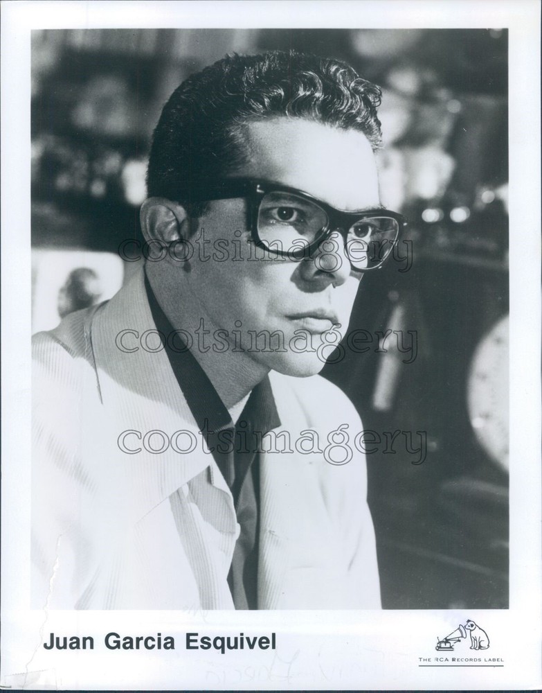 1995 Press Photo Legendary Space Age Pop Composer Juan Garcia Esquivel