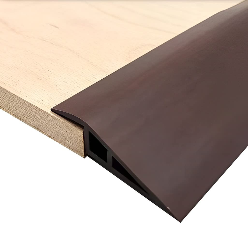 Self-Adhesive Vinyl Floor Transition Strip 1/2 to 3/5 Inch for Doorways
