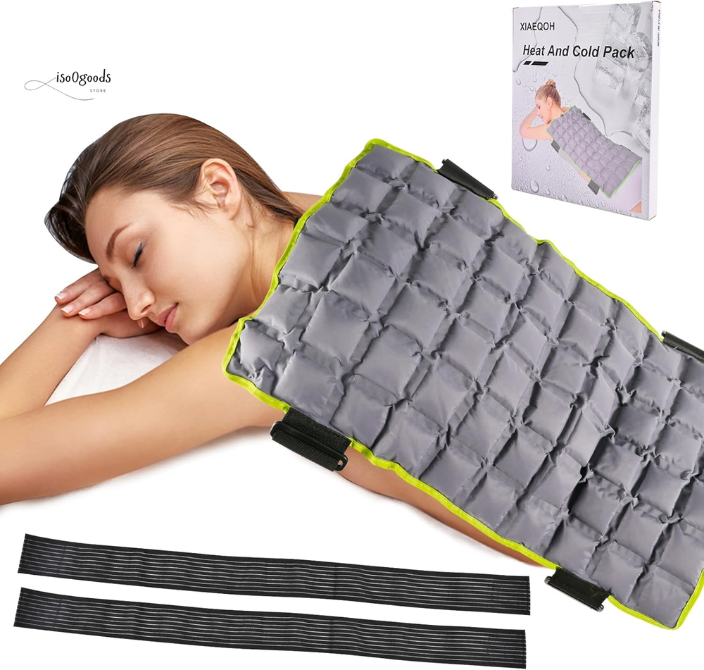 Ice Packs for Injuries Reusable New Tech Large Gel Cold Pack for Full Back Knees