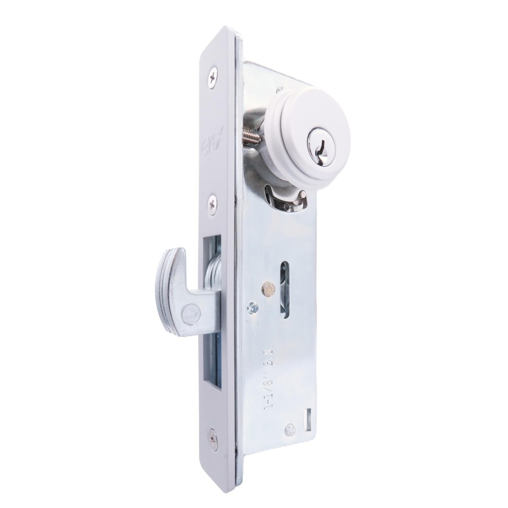 Elox Storefront Narrow Stile Mortise Lock with Hook Deadbolt for Sliding Doors