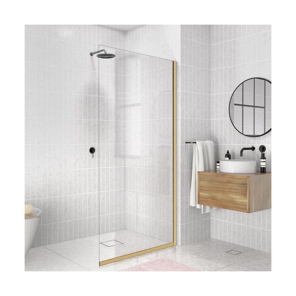 Fixed Shower Door Screen 34