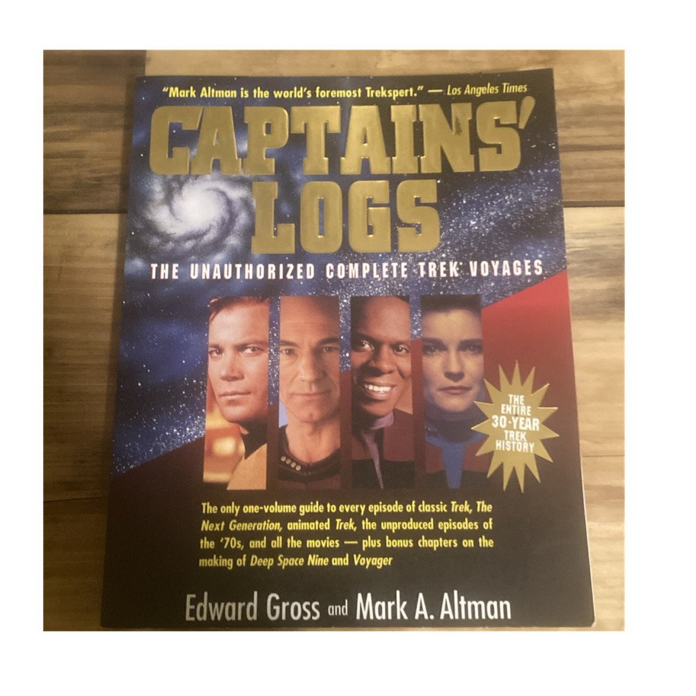 Captains' Logs: Unauthorized Complete Star Trek Voyages Book 1995