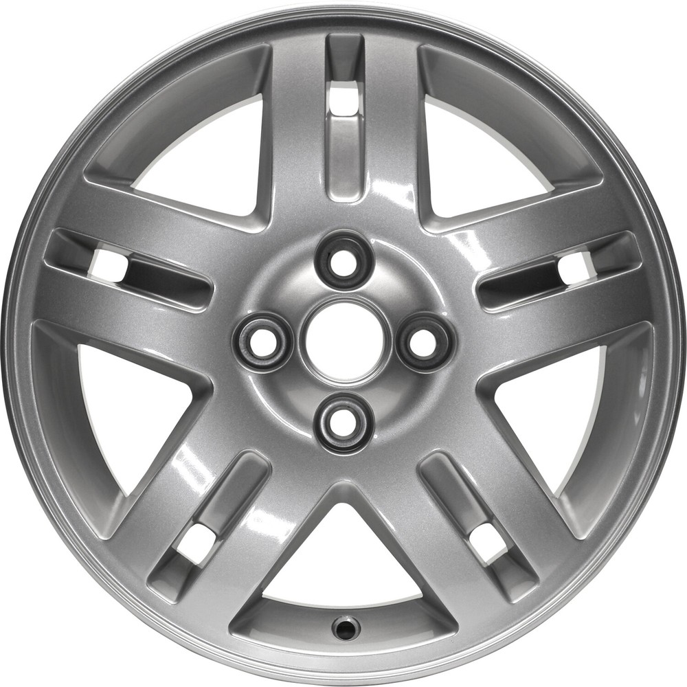 Rueda reacondicionada 15x6 pintada plateada se adapta a 560-05246