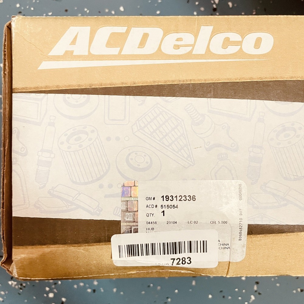 New ACDelco 19312336 Wheel Bearing And Hub Assembly Front 515054
