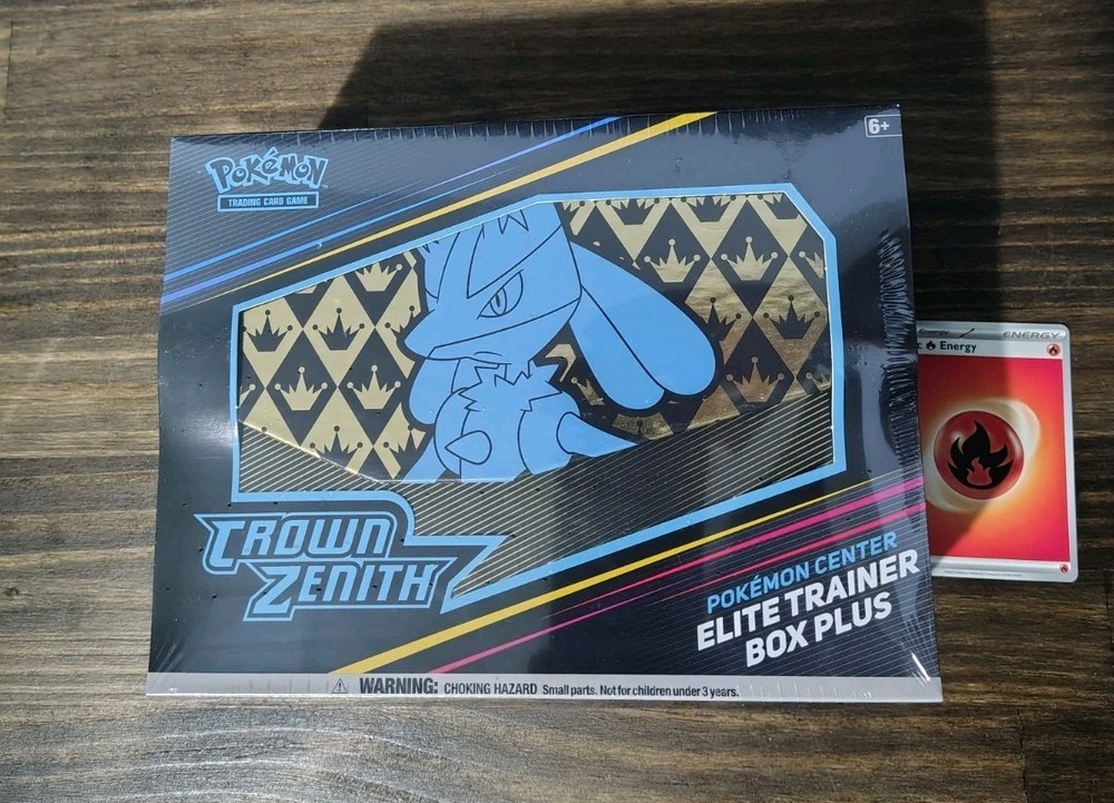 Nintendo Pokemon TCG Crown Zenith Elite Trainer Box Plus - 12 Packs