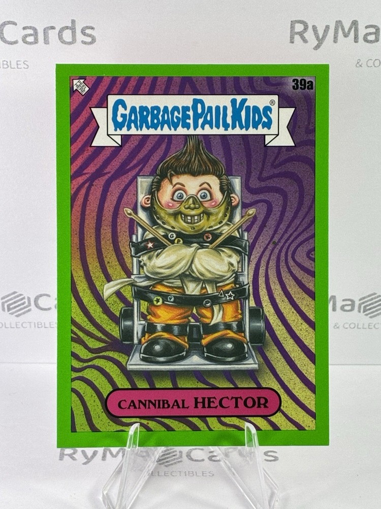 Cannibal Hector 2024 Topps Garbage Pail Kids Green Day #39a Booger Green GPK