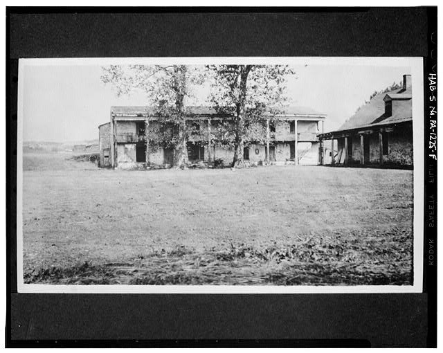 Historic American Buildings Survey 1900s Abandoned Farmhouse Building