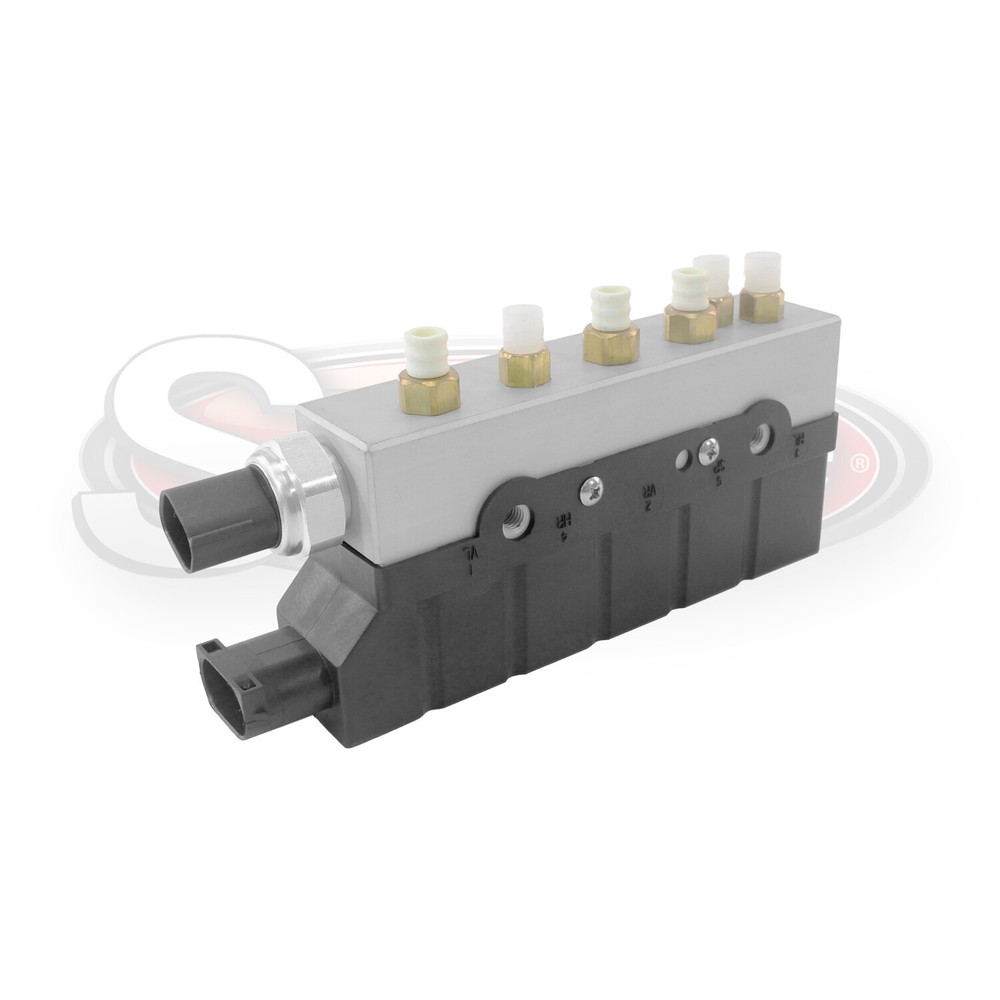 2004-2009 Jaguar XJ8 Air Ride Suspension Compressor Solenoid Valve Block